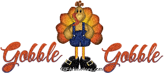 gobble turkey thanksgiving animation