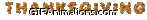 thanksgiving using leaf lettering mask animation