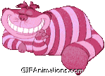 pink Cheshire cat disappears