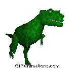 dinosaur walking t-rex